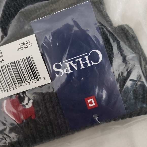 CHAPS French Bulldog Embroidered Beanie (NWT) - Picture 5 of 7